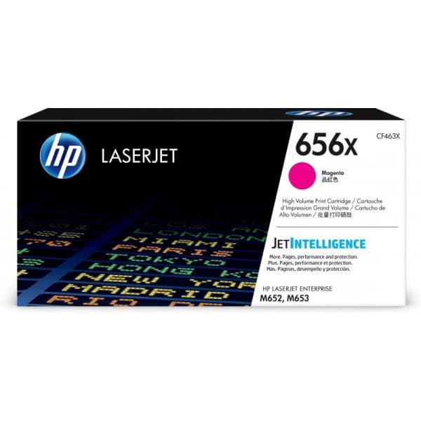 HP Toner 656X High Yield Magenta CF463X