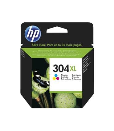 Tinta Original Hp Nº 304Xl Color Skjet 3720/3730/37