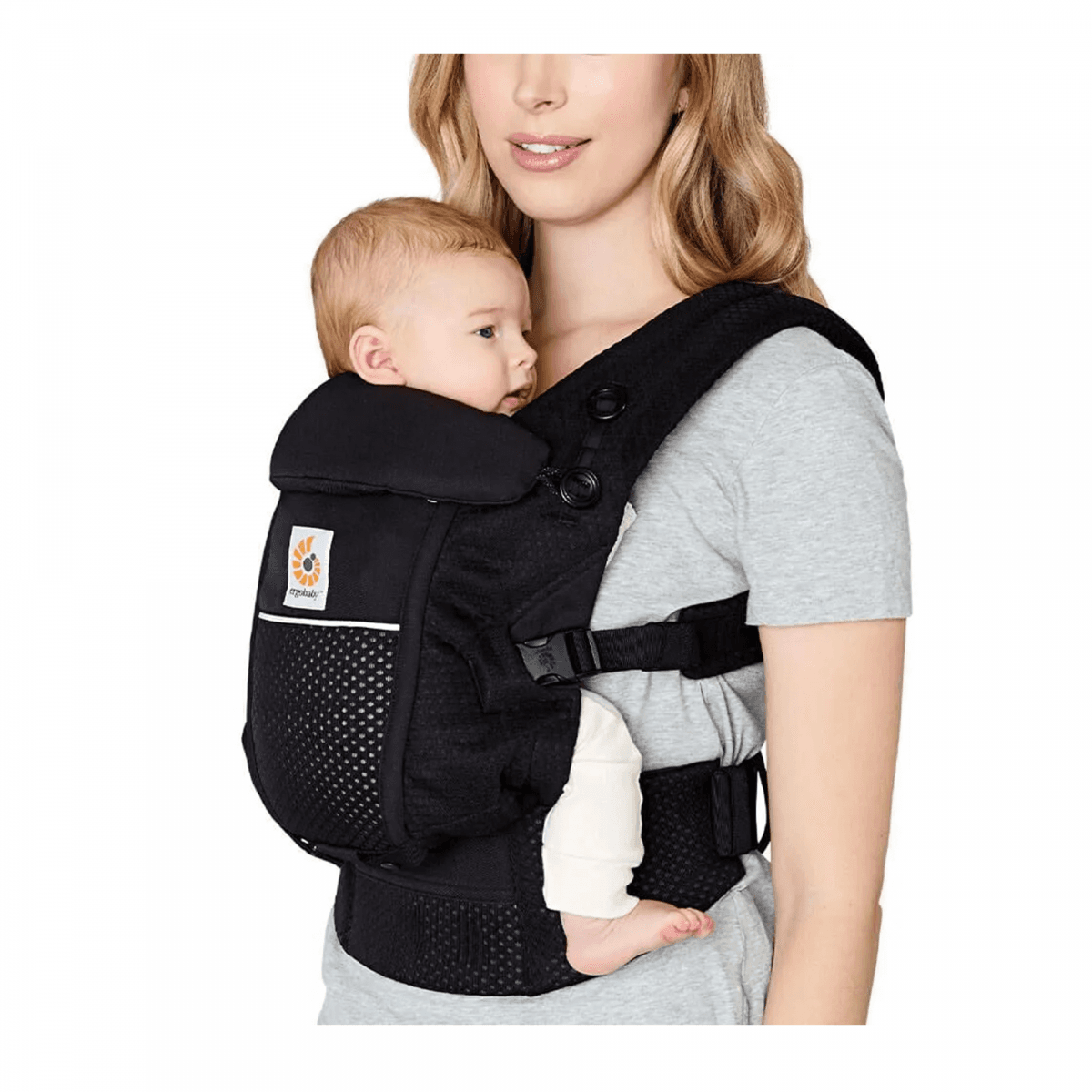 Marsúpio/Porta-Bebés Ergobaby Adapt Soft Flex Mesh Onyx Black