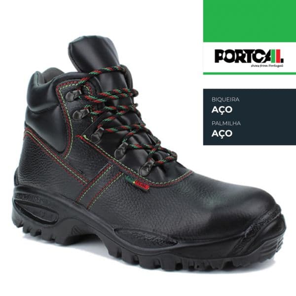 Portcal Bota Guarda com Segurança em Metal - Nº40 - 3129