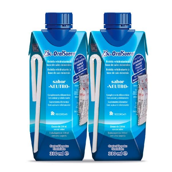 Bi-OralSuero Solução Oral Neutro 2x330ml