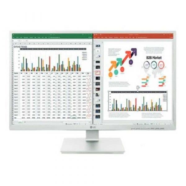 Monitor Lg Profesional 27bk55yp-w 27" Full Hd Ips LED