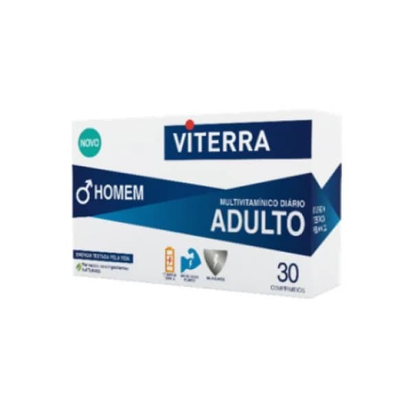 Omega Pharma Viterra Homem 30 Comprimidos