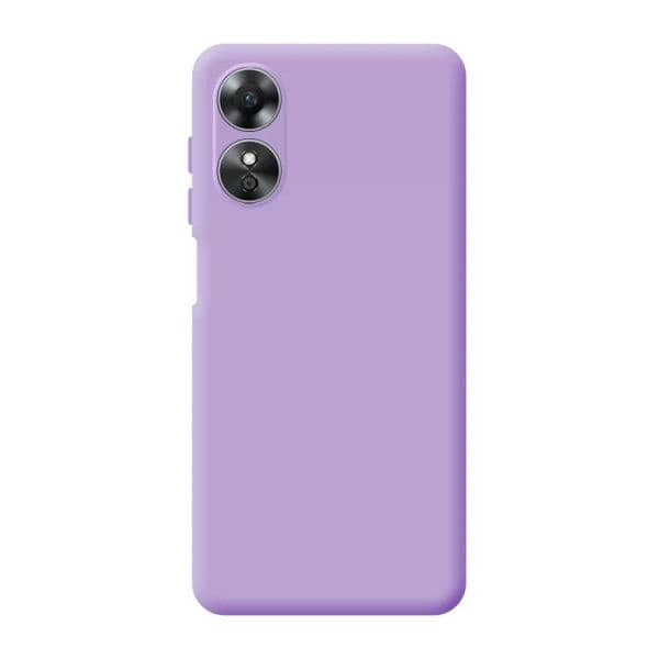 Capa Silicone Líquido 3D Oppo A98 Lilás