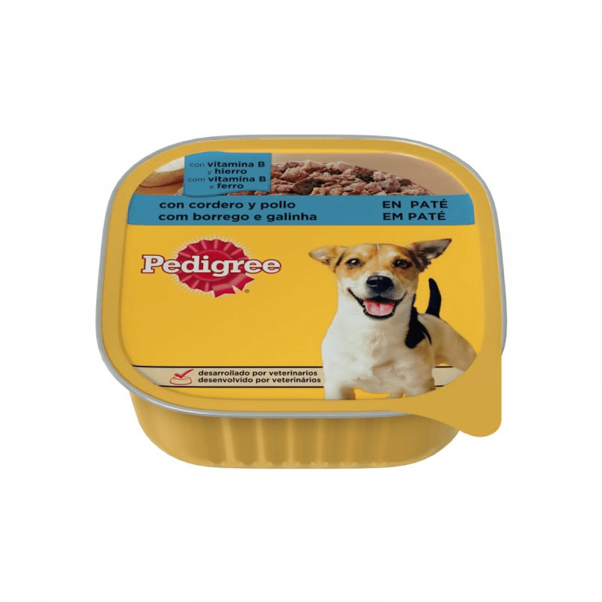 Ração Húmida Pedigree Terrina Borrego 300Gr