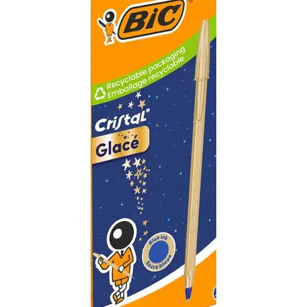 Bic Esferográfica Cristal Glace Dourada 1mm (1 Unidade)