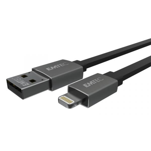 Emtec T700 Cabo USB-A para Lightning 1.2m