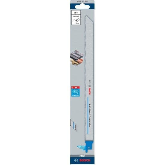 Bosch Lamina Serra Sabre P/ Metal S1225vf 5x 2.608.657.409