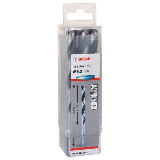 Broca helicoidal HSS PointTeQ 9,3 mm refª 2608577261 BOSCH