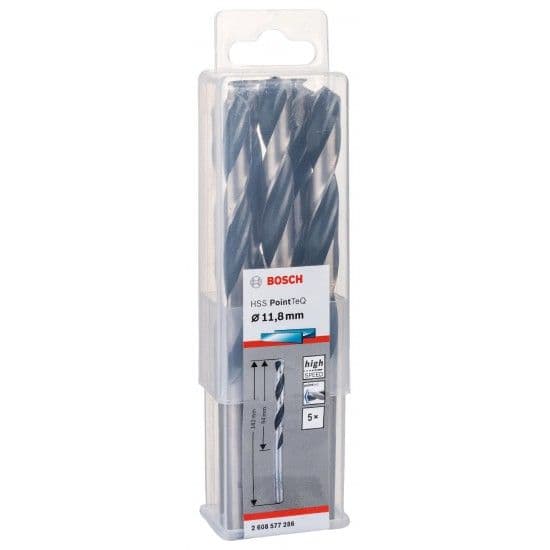 Broca helicoidal HSS PointTeQ 11,8 mm refª 2608577286 BOSCH