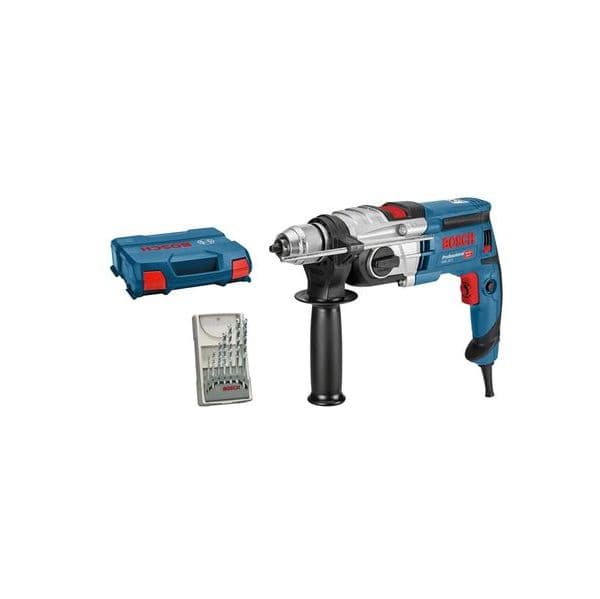Bosch Berbequim Gsb 20-2 Professional BlueBblack 850w, L-case + Brocas - 060117B401