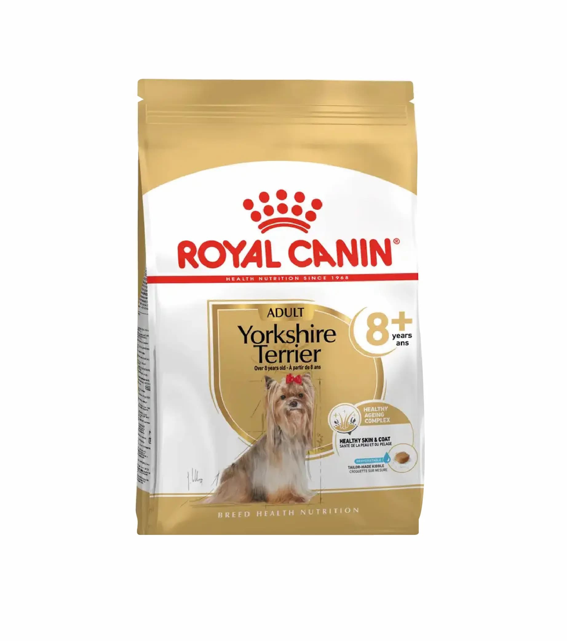 Royal Canin Yorkshire Terrier Ageing 8+ 1,5Kg Ração para Cão - Campet
