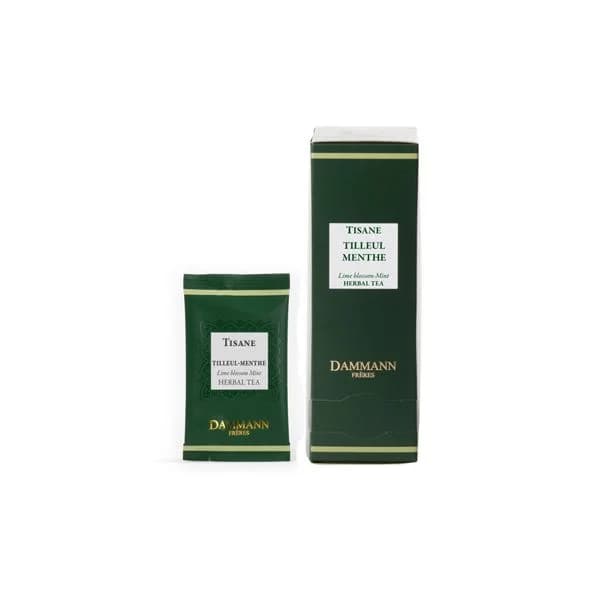 Dammann Frères Tilleul Menthe 24 Saquetas