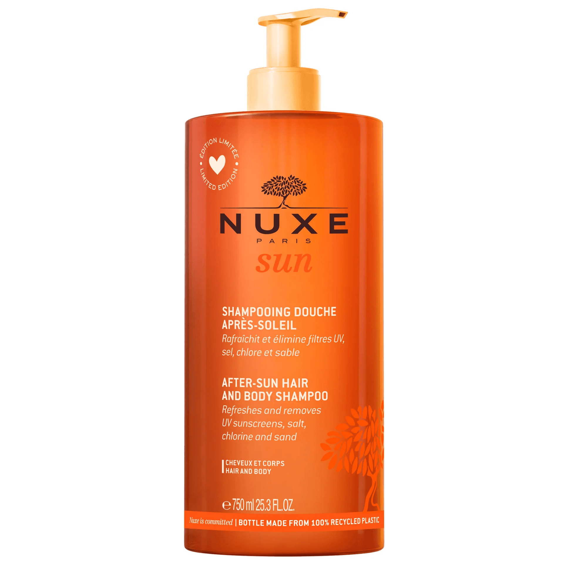NUXE SUN shampoo pós-sol para corpo e cabelo