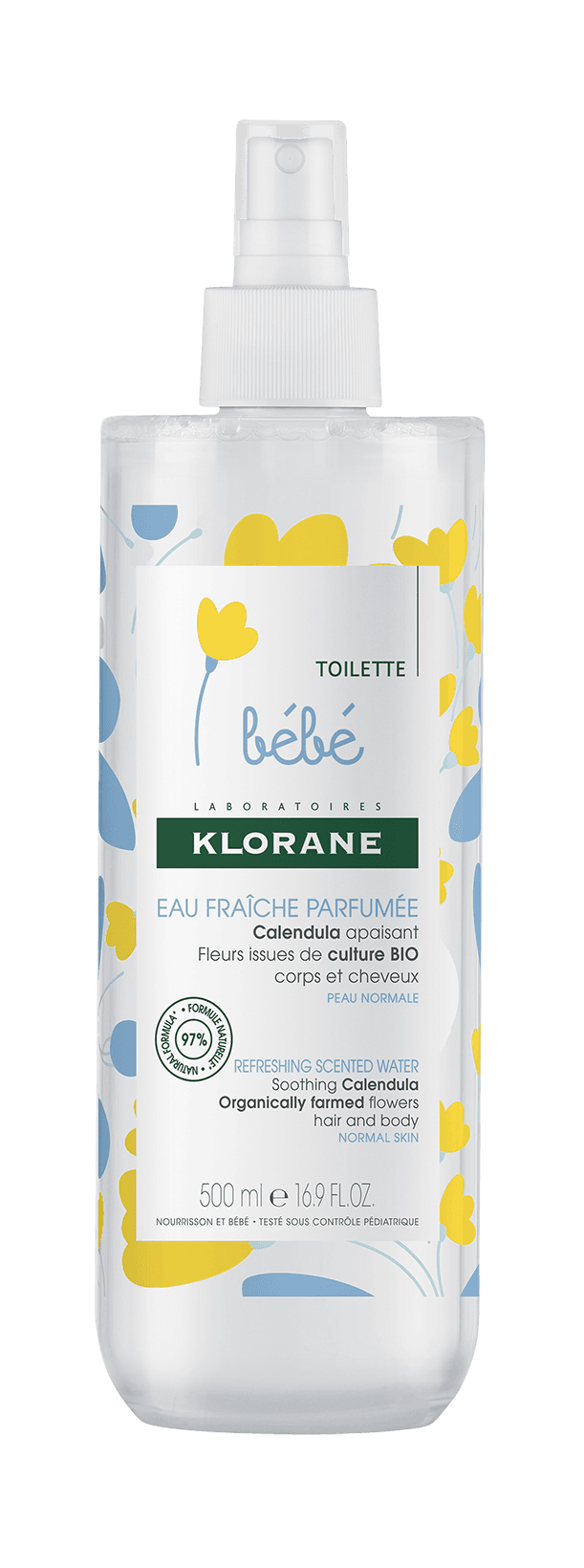 Klorane Bebé Eau de Cologne 500ml