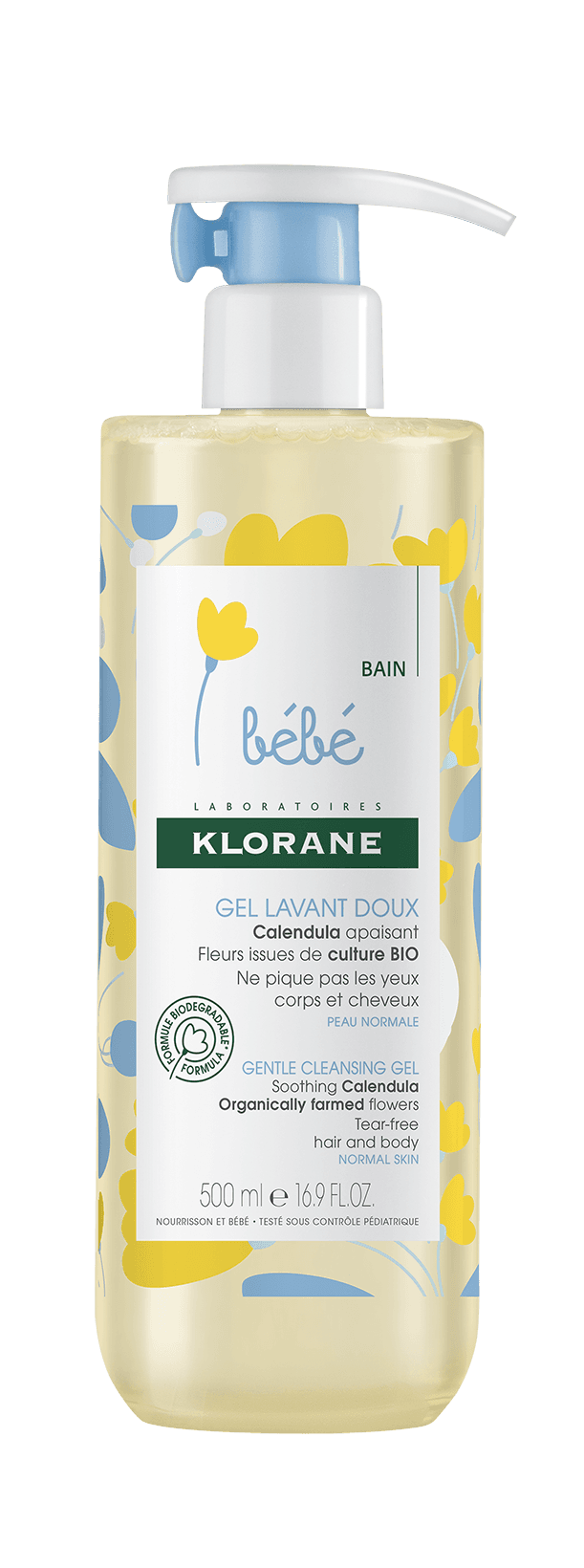 Klorane Bébé Gel Lavante Suave 500ml