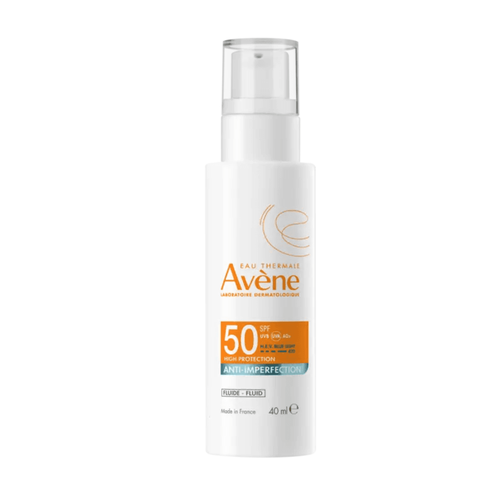 Protetor Solar Avène Solar Fluido Anti-Imperfeições SPF50 40ml