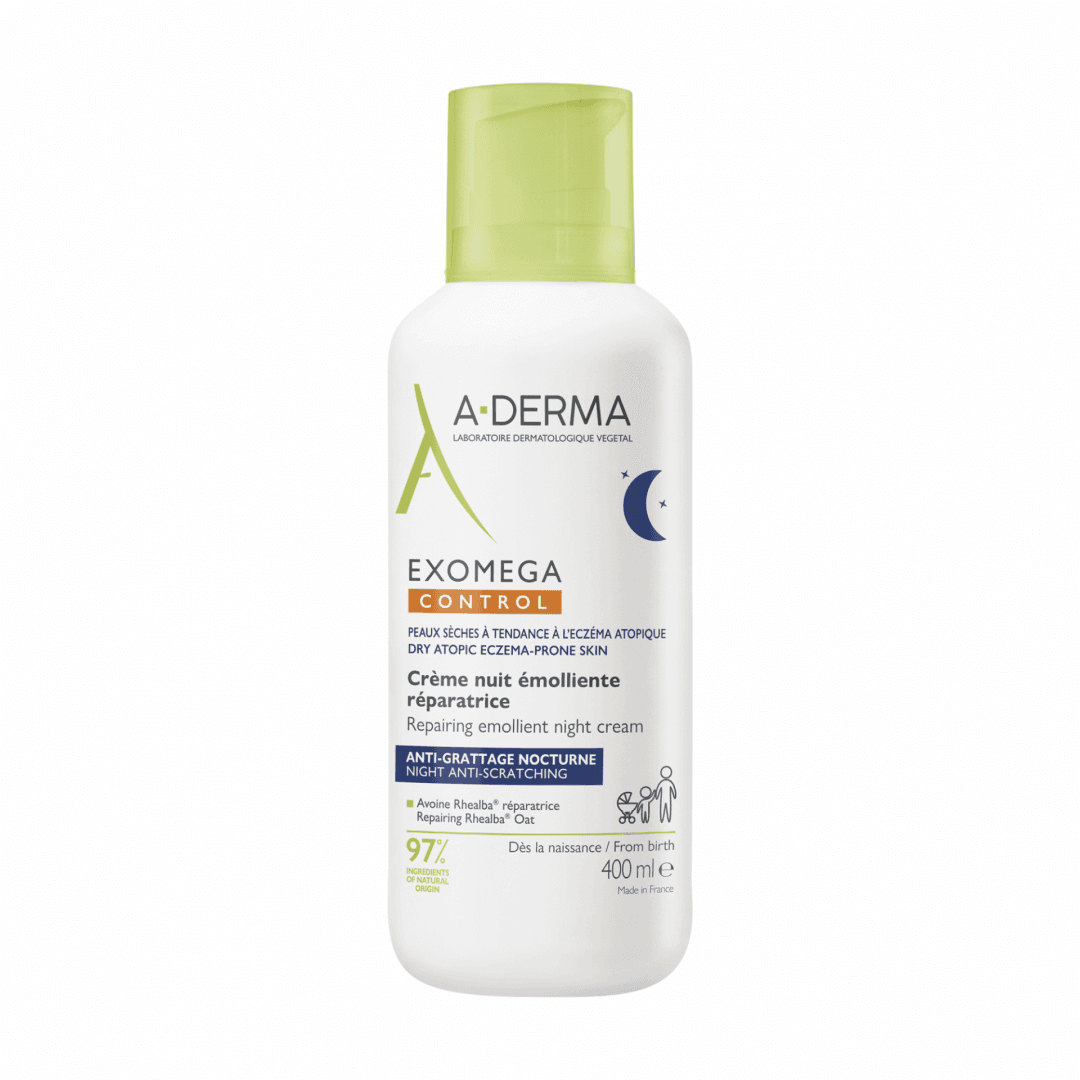 ADerma Exomega Control Creme Noite Emoliente 400 mL