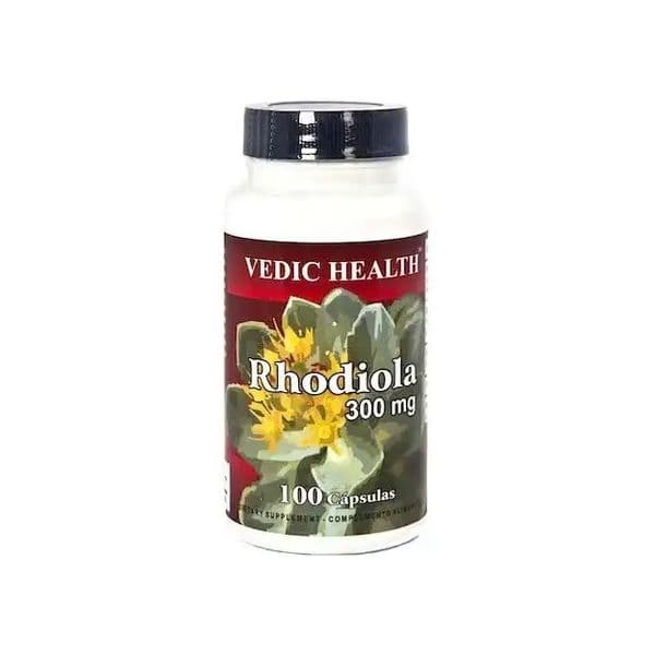 Vedic Health Rhodiola Extrato Estandardizado 100 Cápsulas