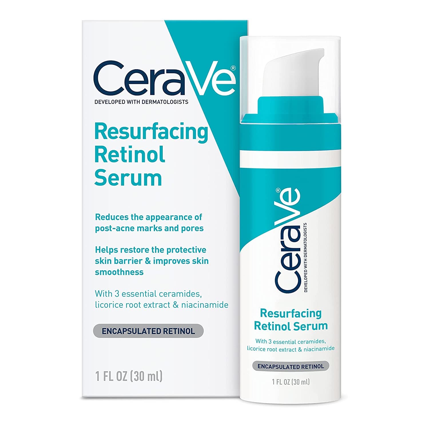 CERAVE RETINOL SERUM ANTIMARCAS 30ML | WOWFARMA