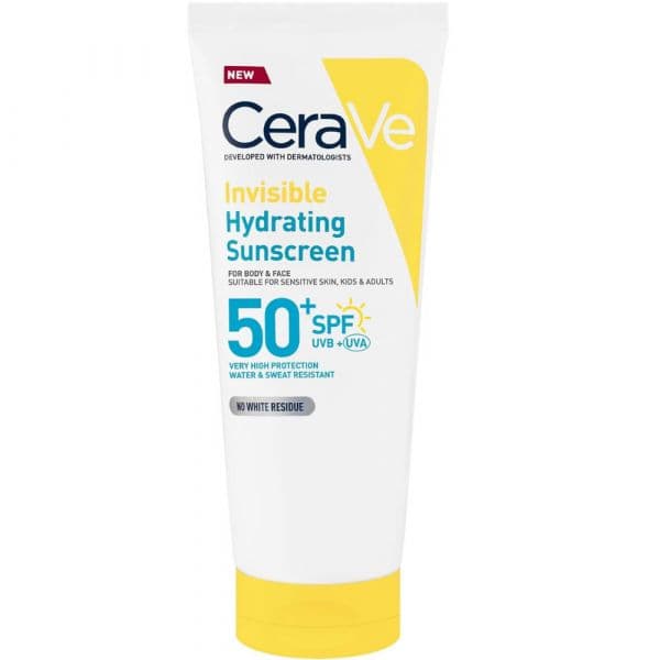 Protetor Solar CeraVe Loção Invisível Hidratante SPF50+ 177ml