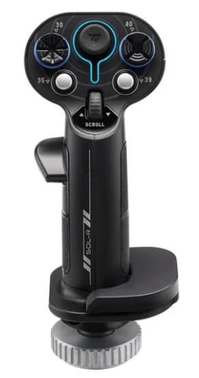 Thrustmaster Punho Espacial Sol-R 3 AVA Add-On Preto