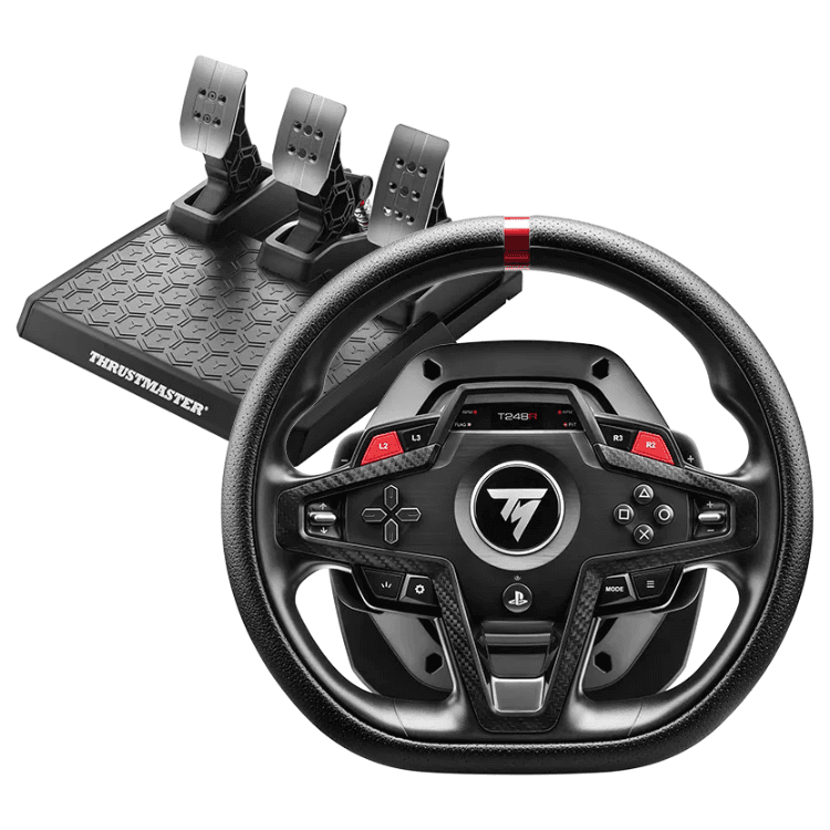 Thrustmaster Volante + Pedais T248R (PS5/PS4/PC)