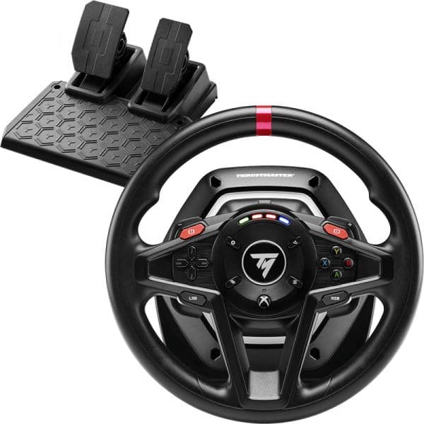 Thrustmaster T128 Volante + Pedais Xbox Preto