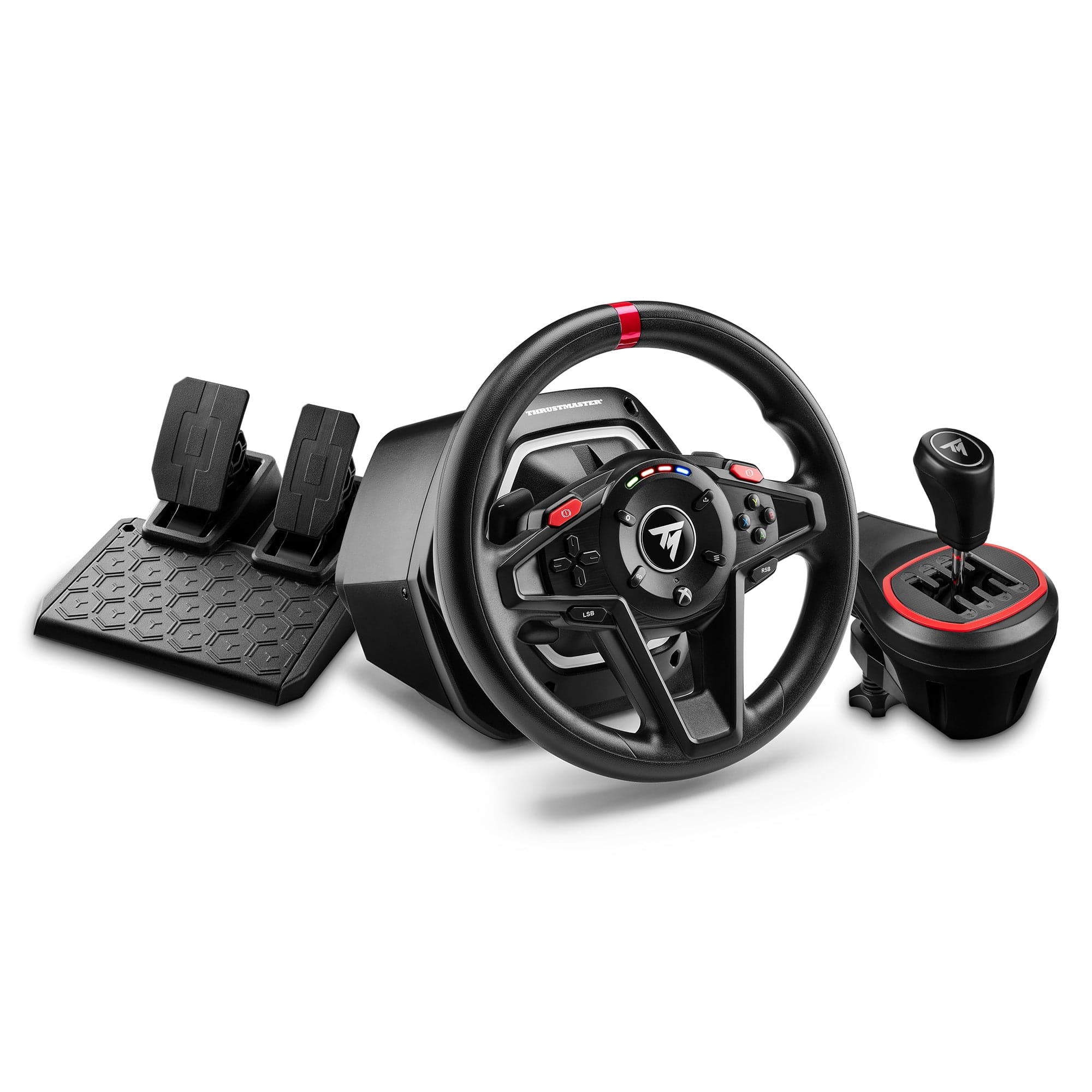 Conjunto Thrustmaster T128 Shifter Pack ( Volante + Pedais + Shifter ) PC / XBOX