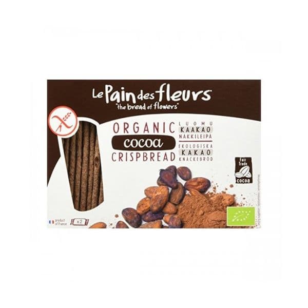 Le Pain Des Fleurs Pao Flores Cacau S/ Gluten Bio 160g