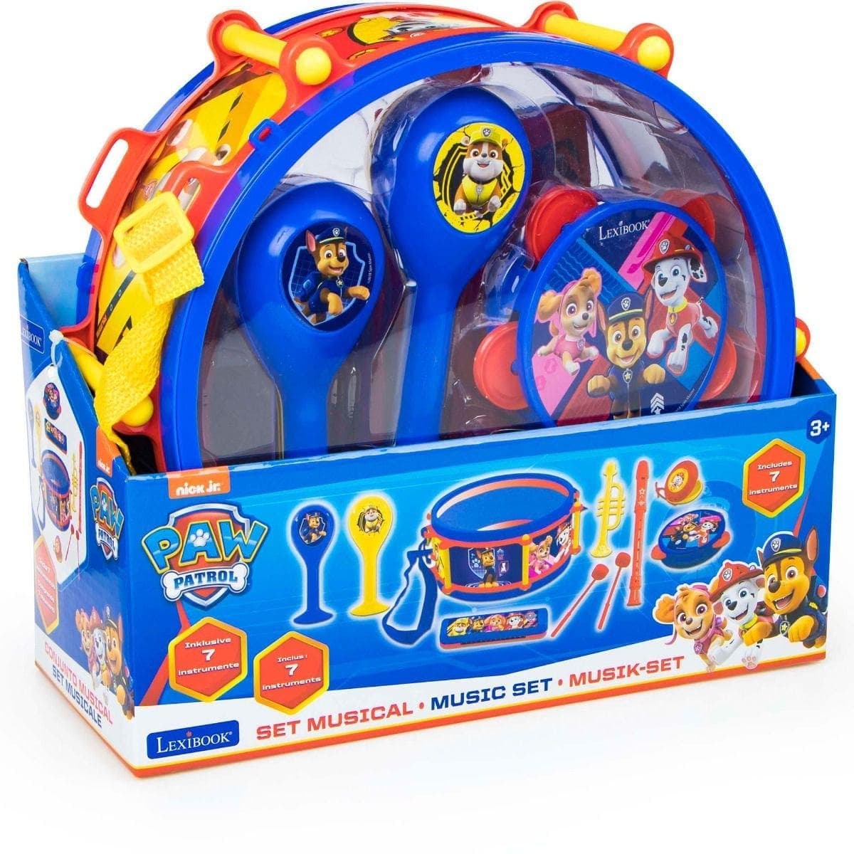CONJUNTO MUSICAL 7 PEÇAS PATRULHA PATA