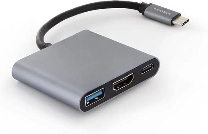 Metronic Adaptador Usb-C Macho/Hdmi-Usb-A 395293