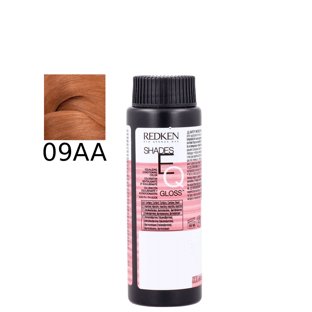 Redken Shades EQ Bonder Inside Coloração Demi-Permanente Tom 09AA-9.34 60ml