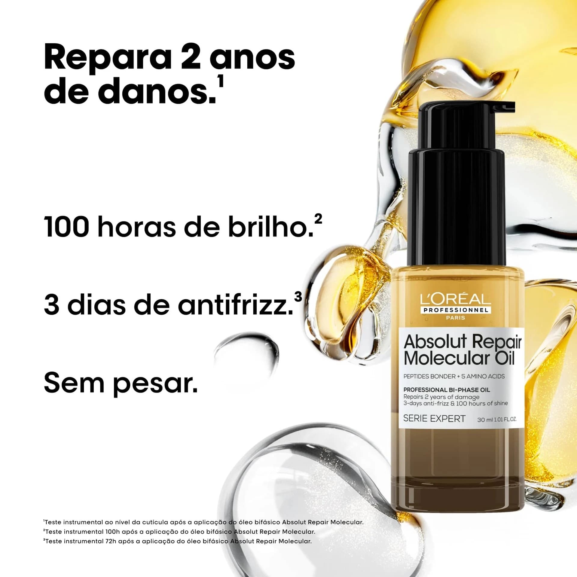 L'Oréal Professionnel Serie Expert Absolut Repair Molecular Óleo Reparador 30ml