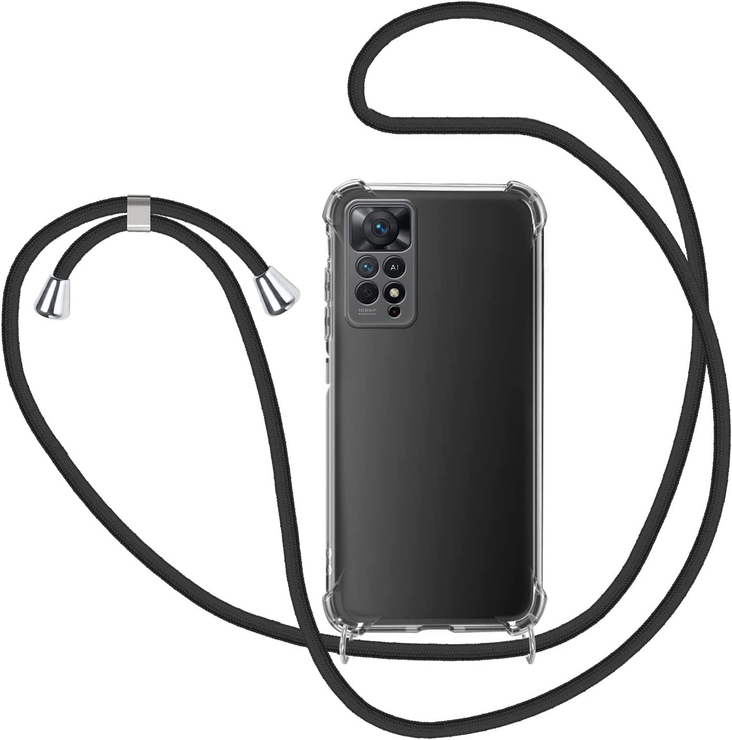 Capa Silicone Transparente Xiaomi Redmi Note 11 Pro
