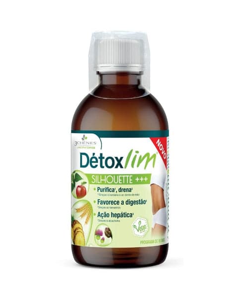 Détoxlim Silhouette Vegan - 500 ml - 3 Chênes Laboratoires
