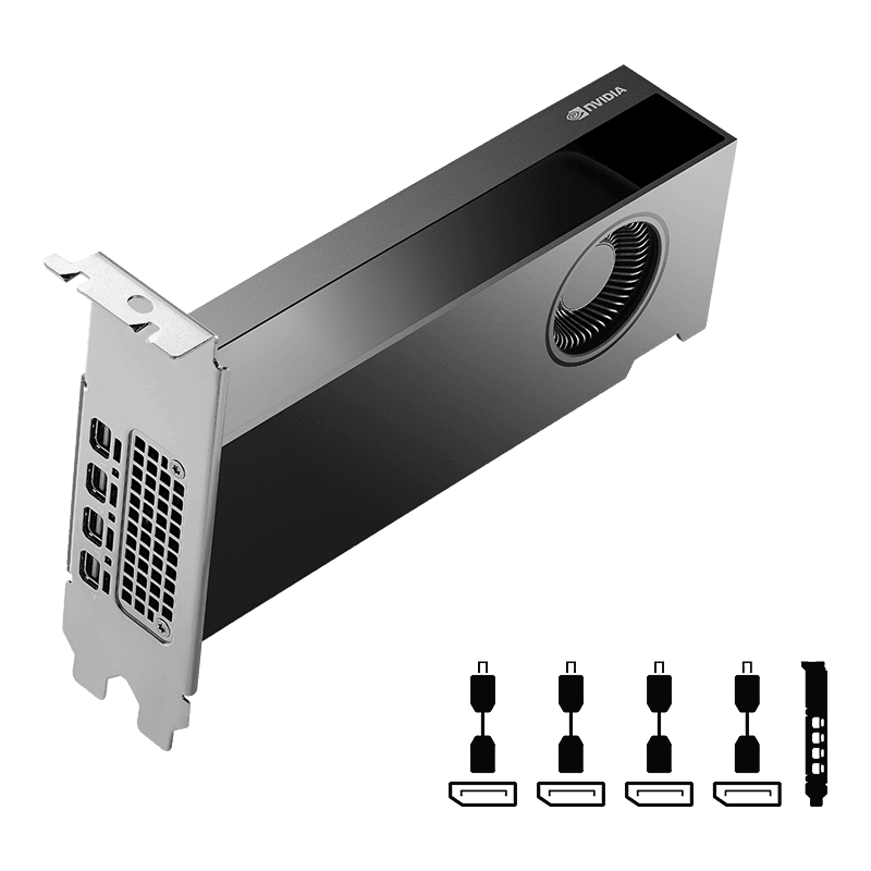 PNY NVIDIA Quadro RTX 2000 Ada Generation 16GB GDDR6