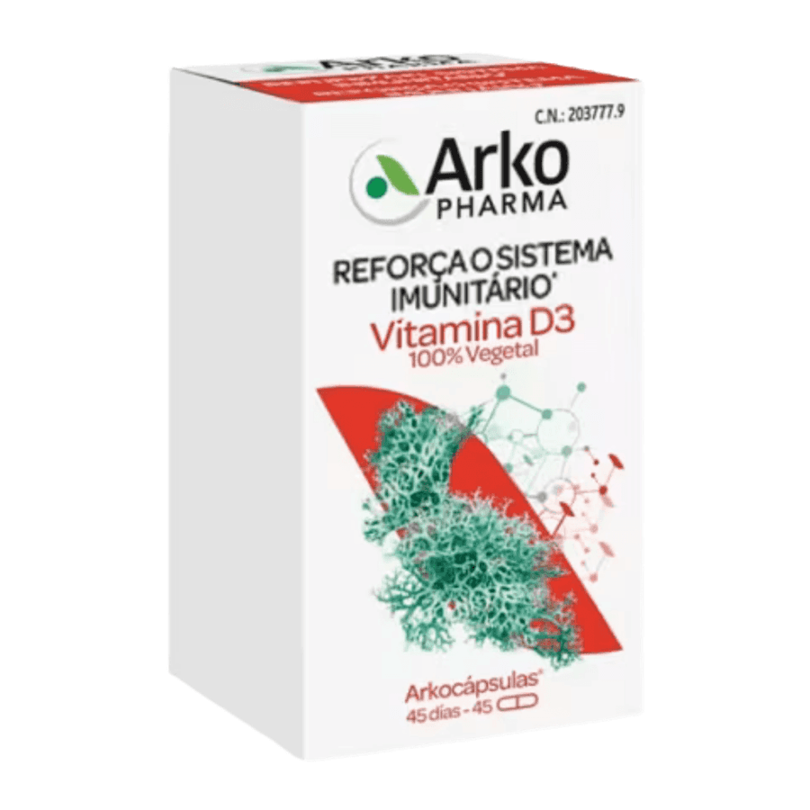 Arkocapsulas Vitamina D3 45caps