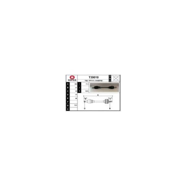 Eai Transmissões 104-samba 4/5cv T39010