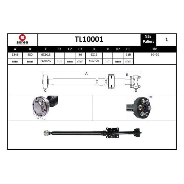 Eai Trans-longitudinale / Vag - TL10001