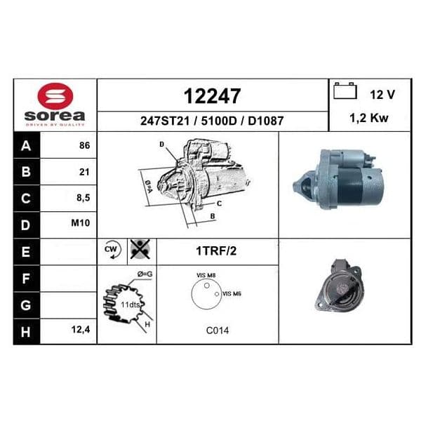 EAI Motor de Arranque - 12247