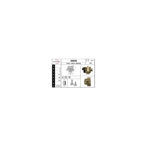 Eai Alternador / Punto 1.3jtd 56859