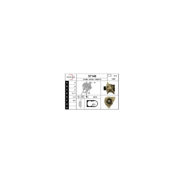 Eai Alternador / Jumper 57146