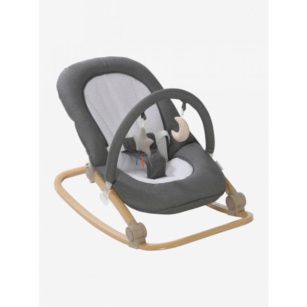 Vertbaudet Espreguiçadeira Com Arco Babydream Cinzento
