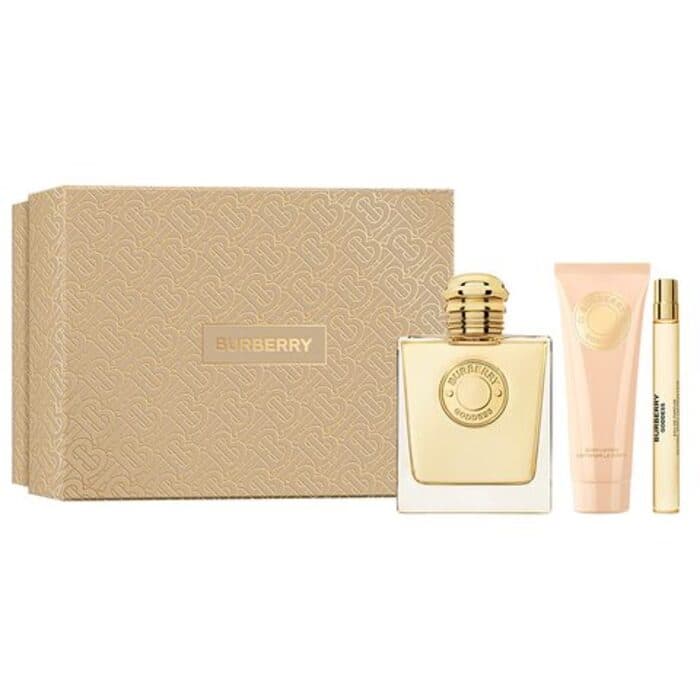 Goddess Gift Set EDP 100 ml, miniature EDP 10 mlebody lotion 75 ml