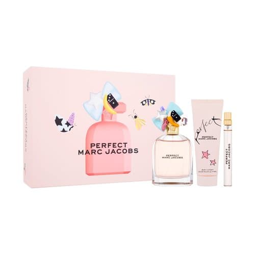 Perfect Gift set EDP 100 ml, miniature EDP 10 mlebody lotion 75 ml