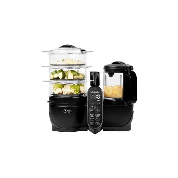 Babymoov Robot de Cozinha Nutribaby+ XL Mineral Black