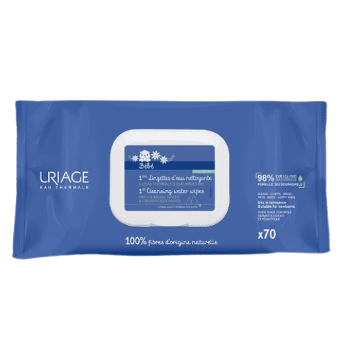 URIAGE BEBE 1º TOALHETE LIMPEZA 70UNIDADES