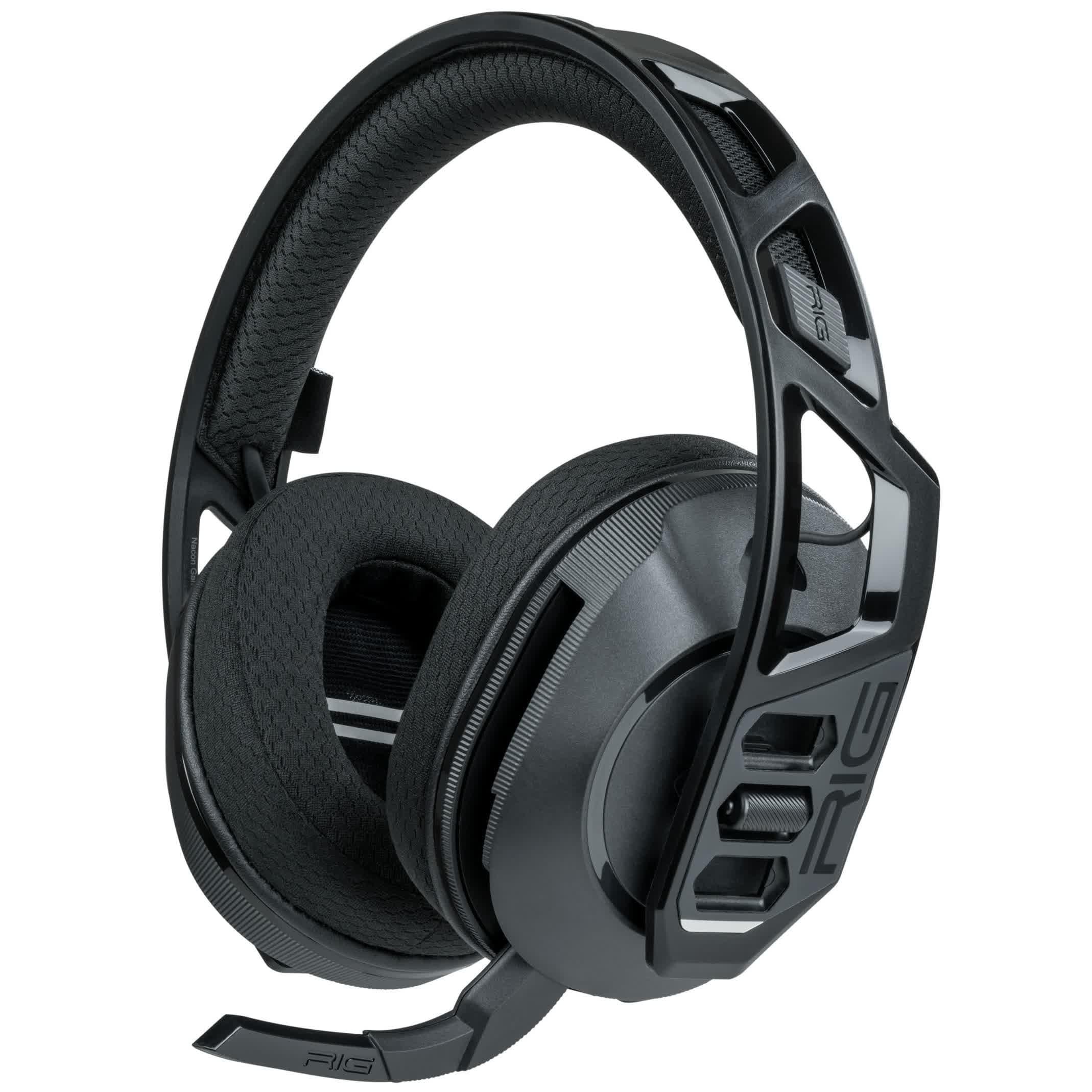 Nacon RIG 600 PRO HX Auscultadores Gaming Sem Fios Preto