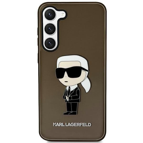 Karl Lagerfeld Capa Silicone para Samsung Galaxy S23+ Black
